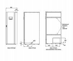 KIT 93PM 30-150kW TOP CABLE ACCESS