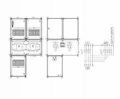 External Bypass Switch 160 kVA (wall-mount)